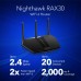 NETGEAR Nighthawk RAX30 - WiFi 6 AX2400 5-Stream 雙頻路由器